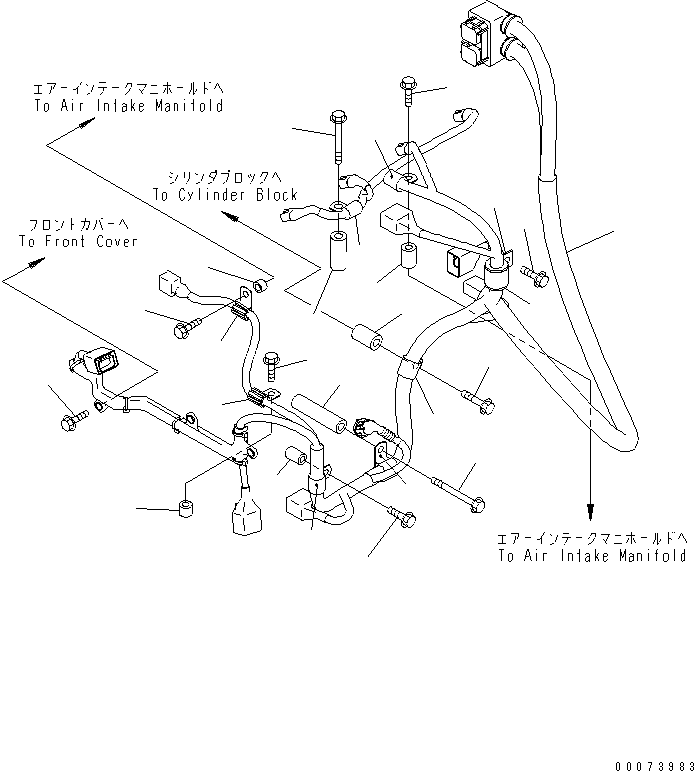 Жгут проводов 6271-81-8230 KOMATSU