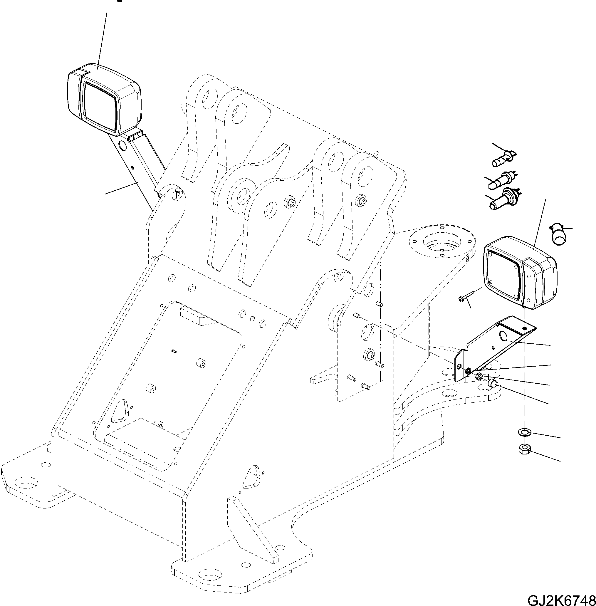 Кронштейн 42W-06-23120 KOMATSU