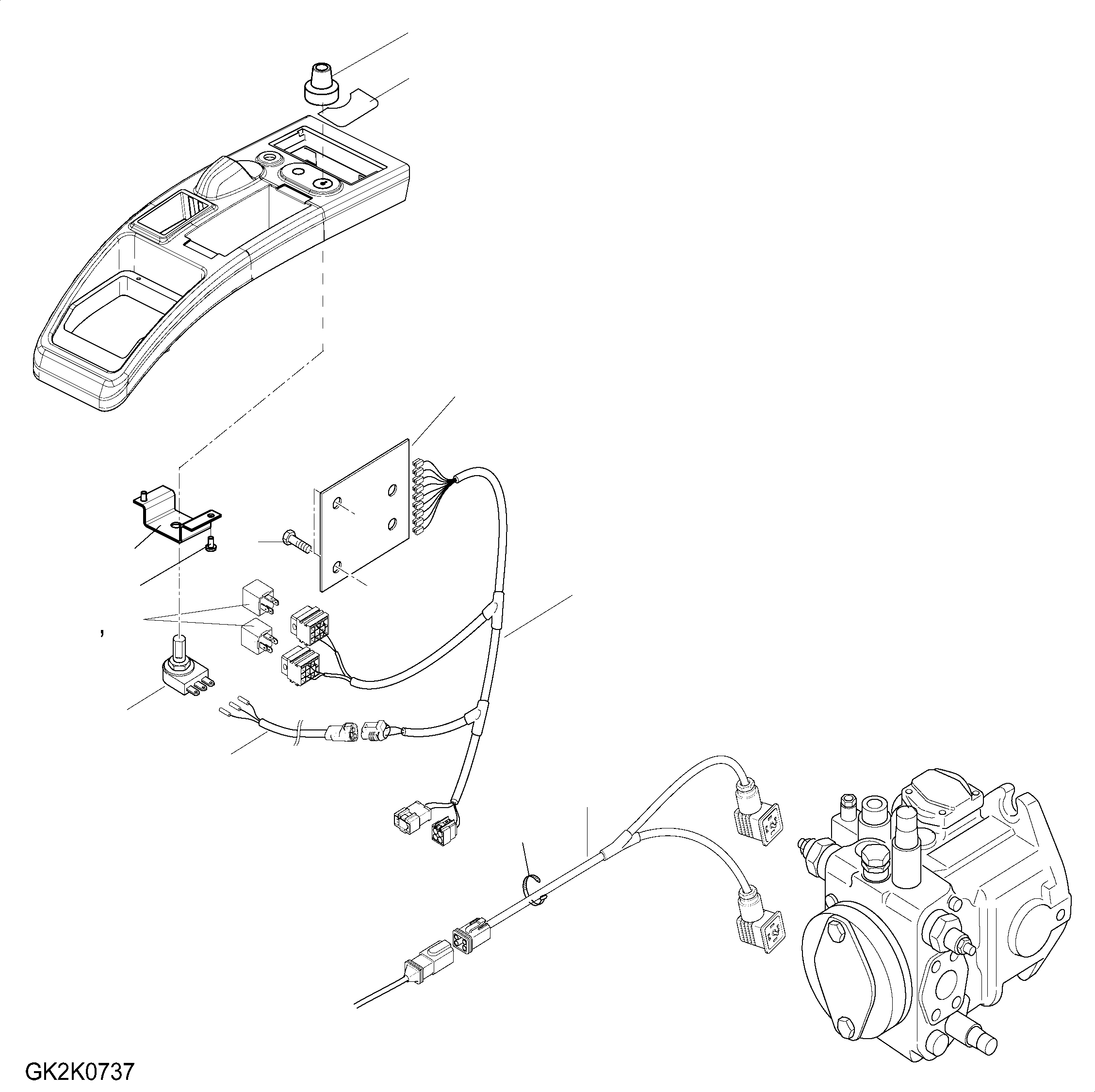 Жгут проводов 42T-06-22160 KOMATSU