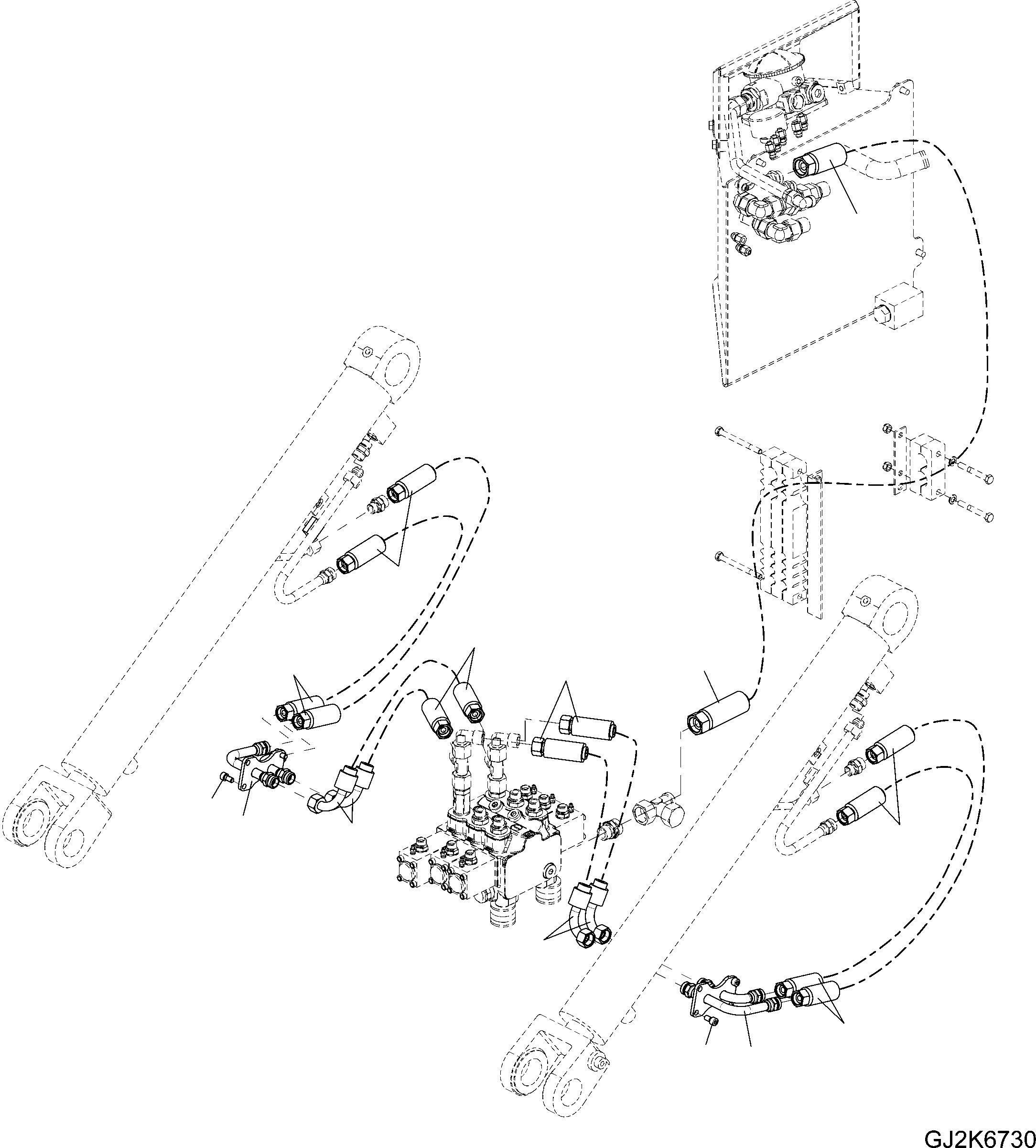 PIPE PLATE 42U-62-23531 KOMATSU