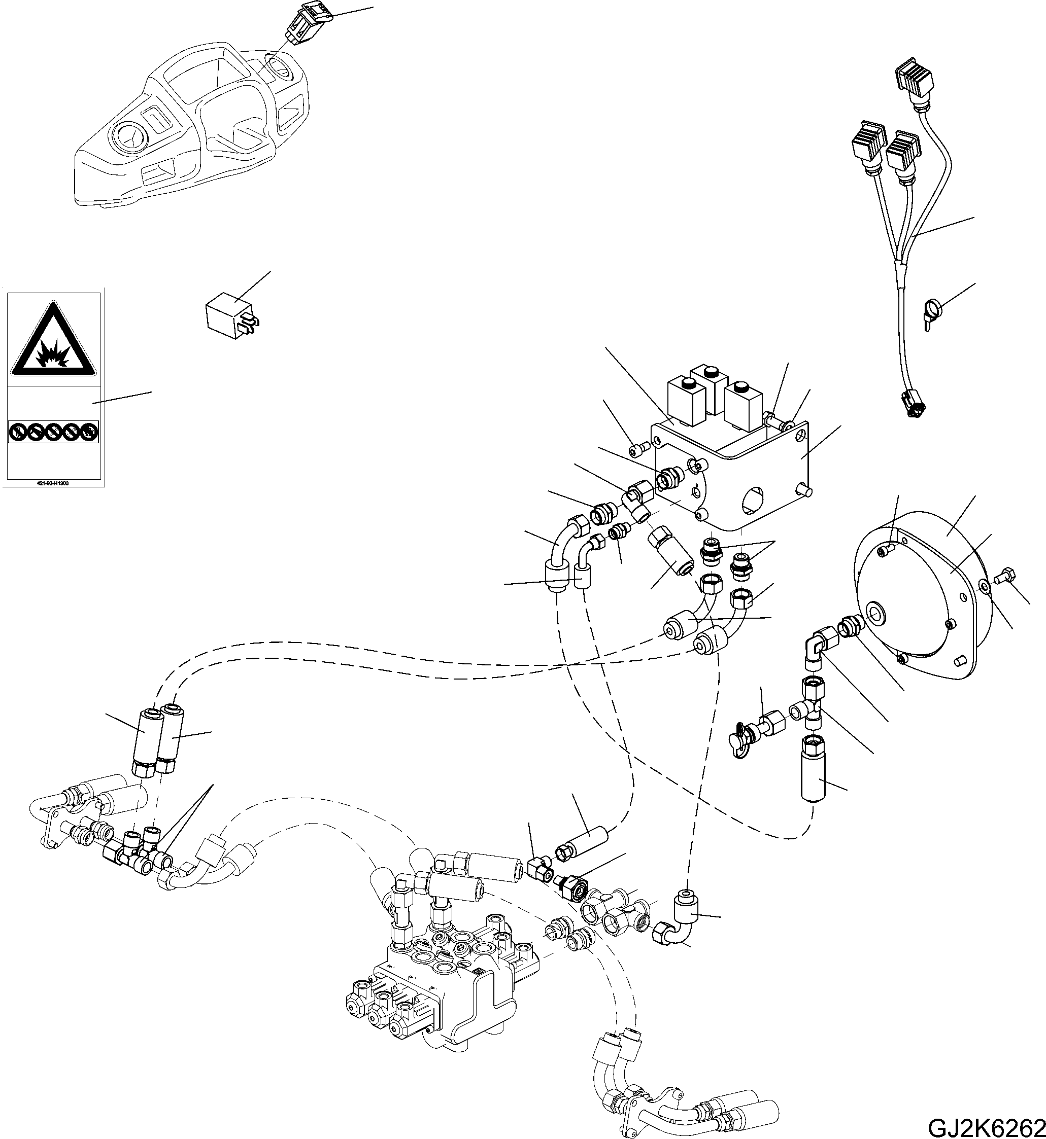 SWITCH, ECSS 42T-06-26112 KOMATSU