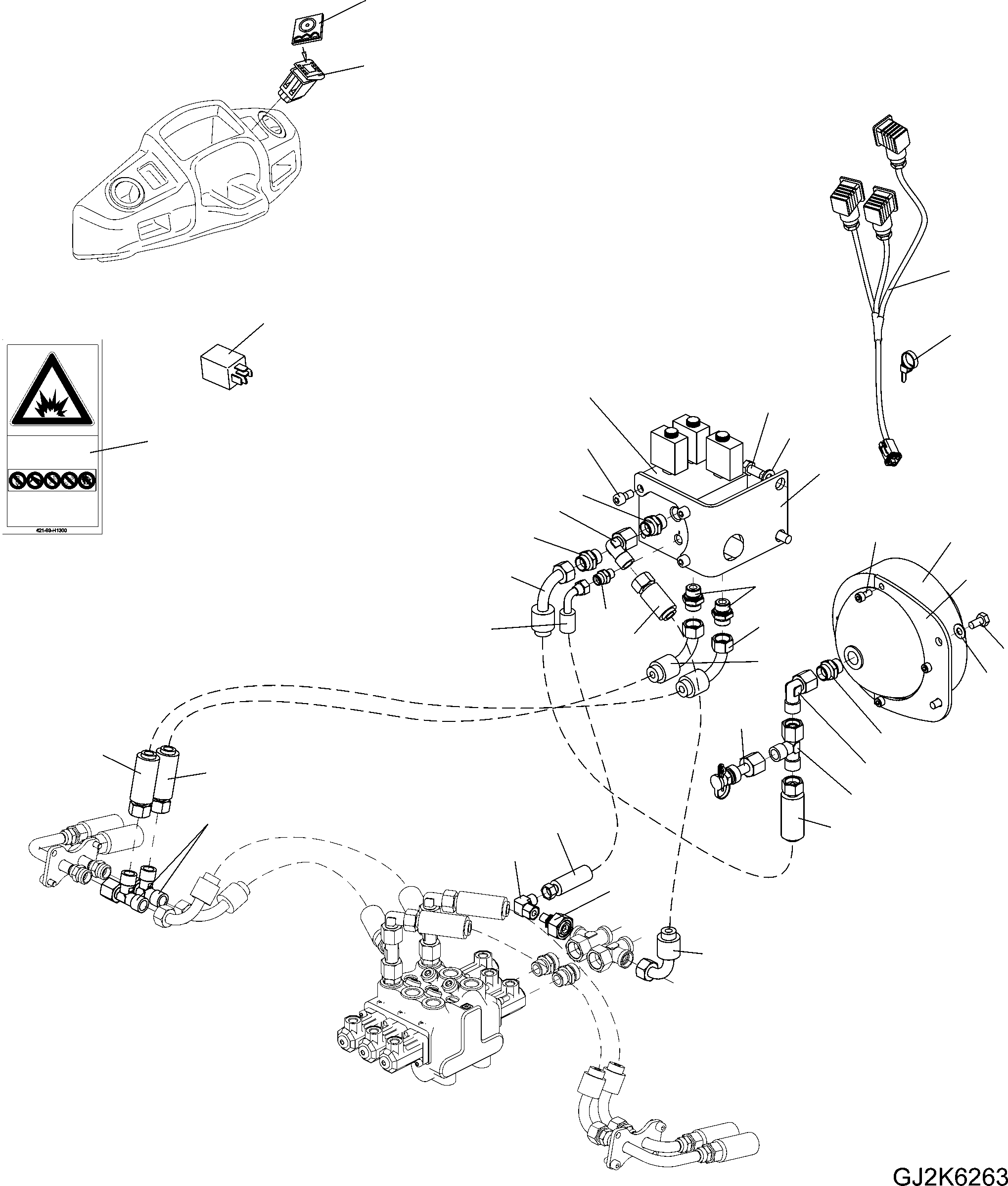 Выключатель 42U-06-11240 KOMATSU