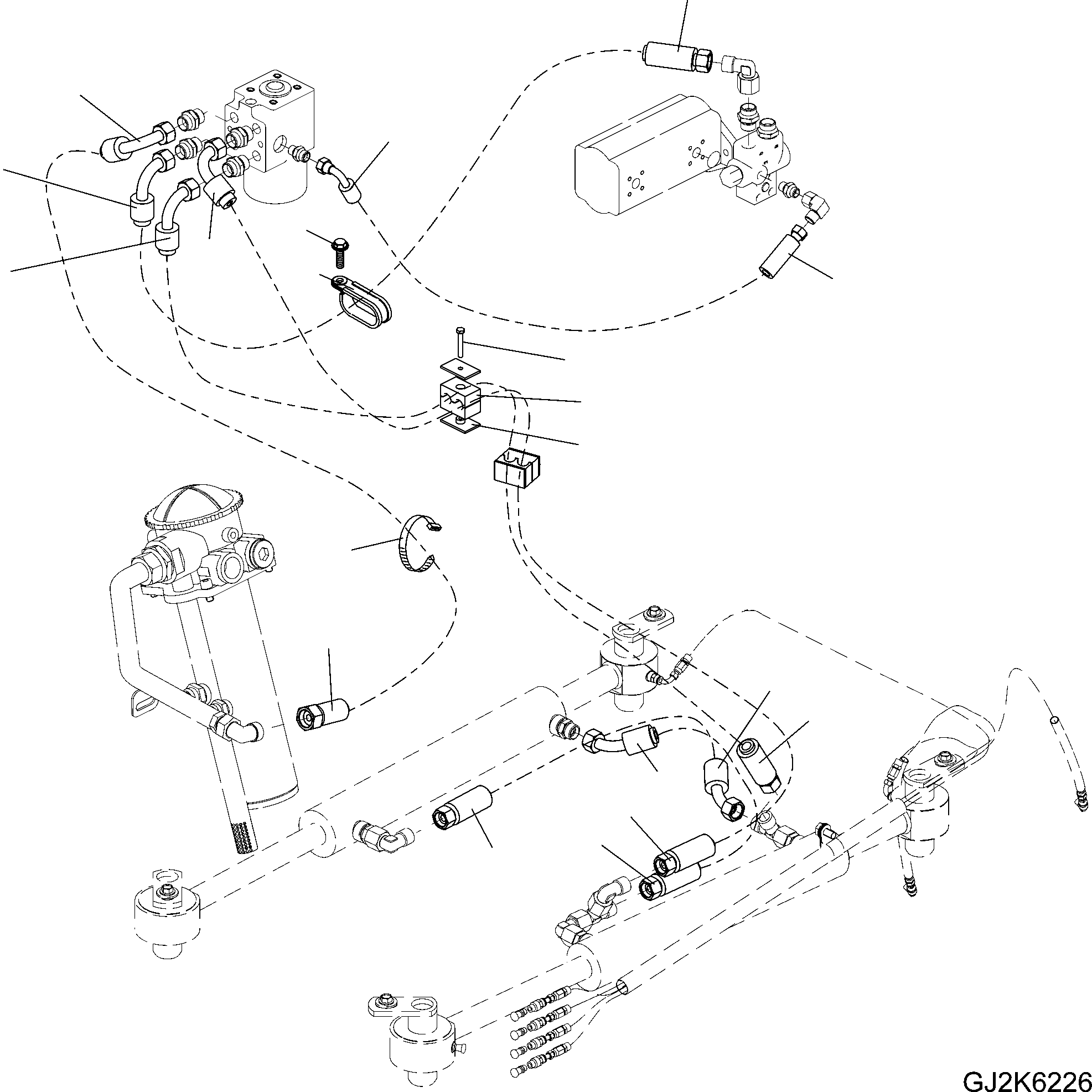 Шланг в сборе 42W-09-H1670 KOMATSU