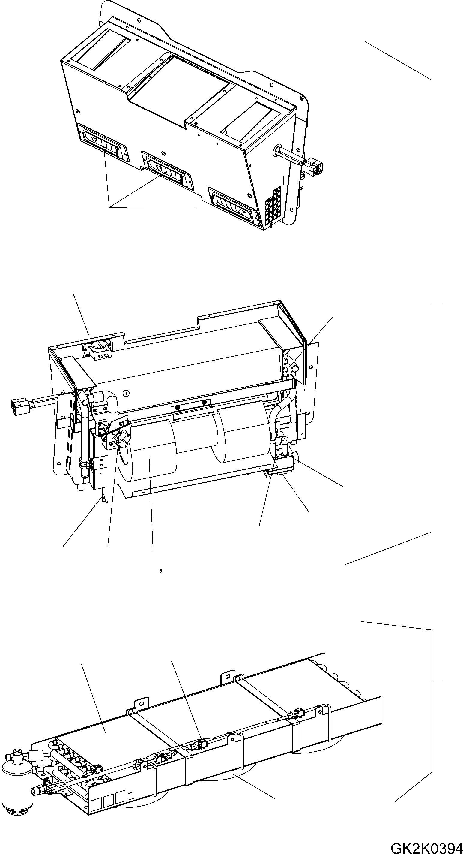 Жалюзи 42T-56-H0R52 KOMATSU