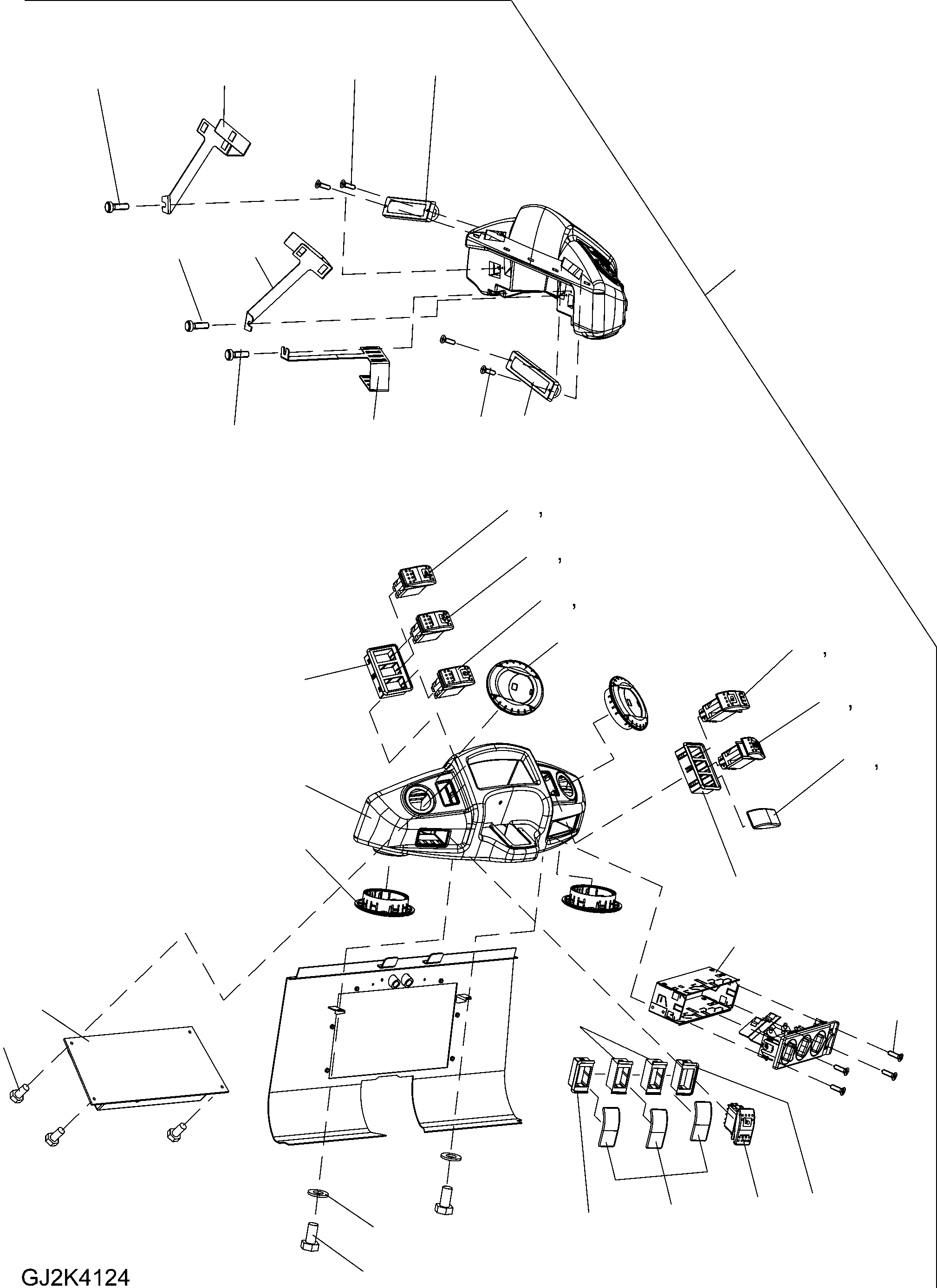 Монитор 42T-06-25101 KOMATSU