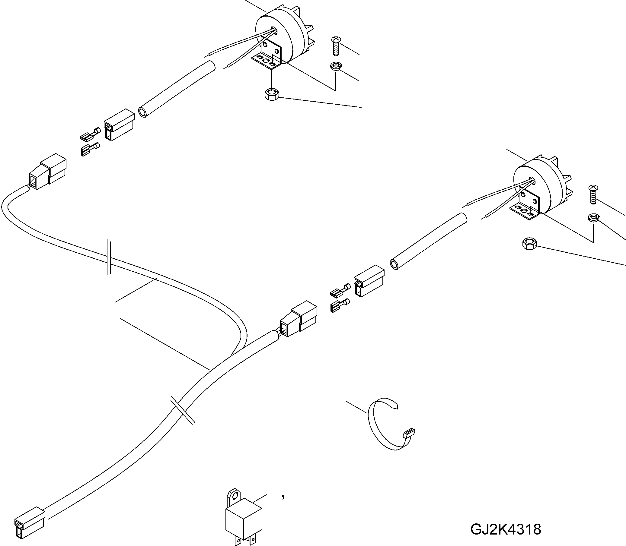 Жгут проводов 42T-06-22170 KOMATSU