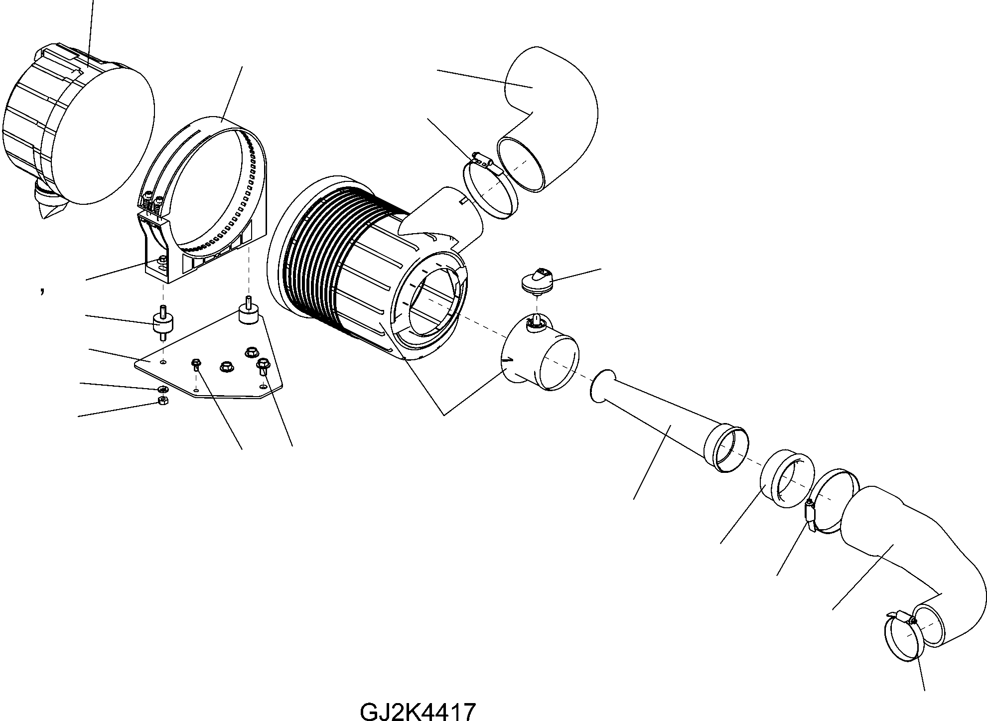 Шланг 42W-01-23A70 KOMATSU