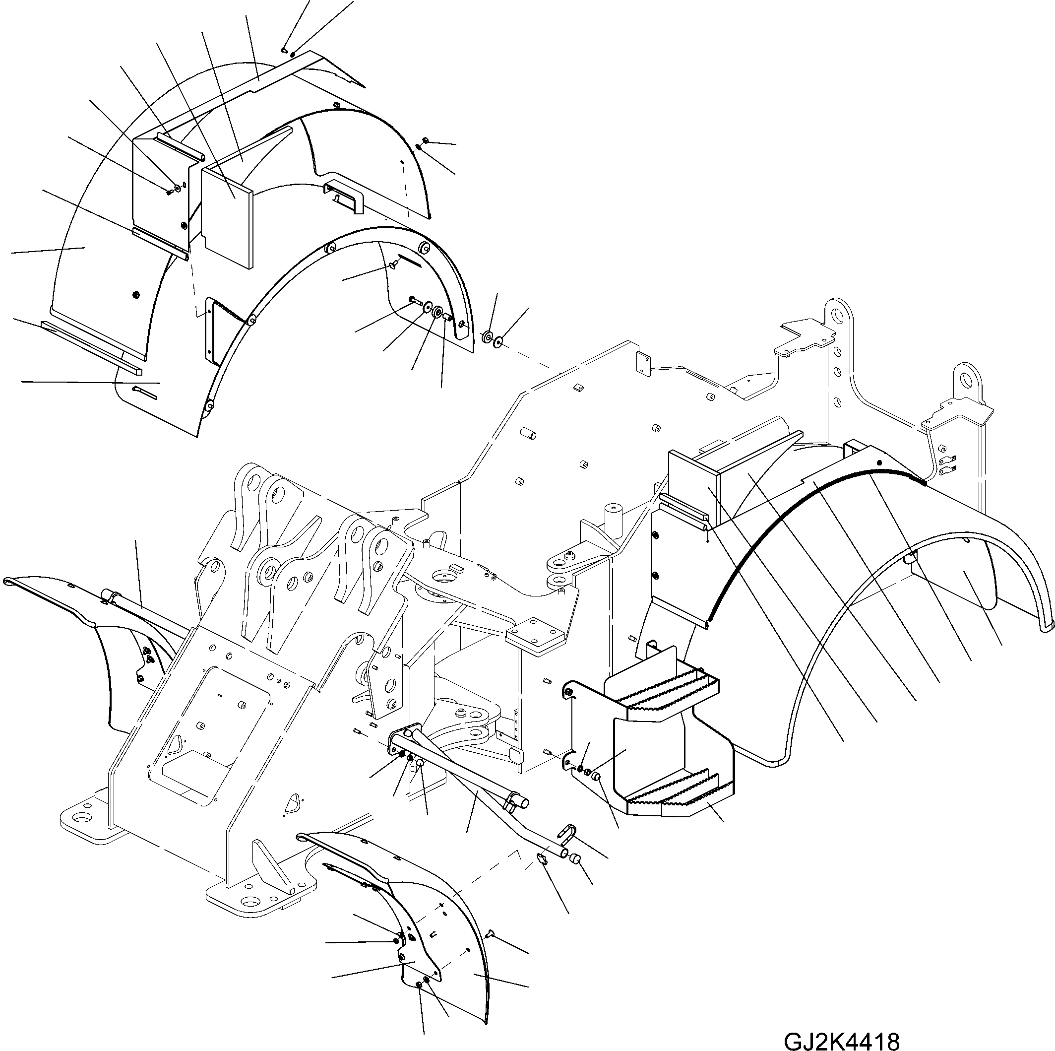 STAIR 42W-54-24151 KOMATSU