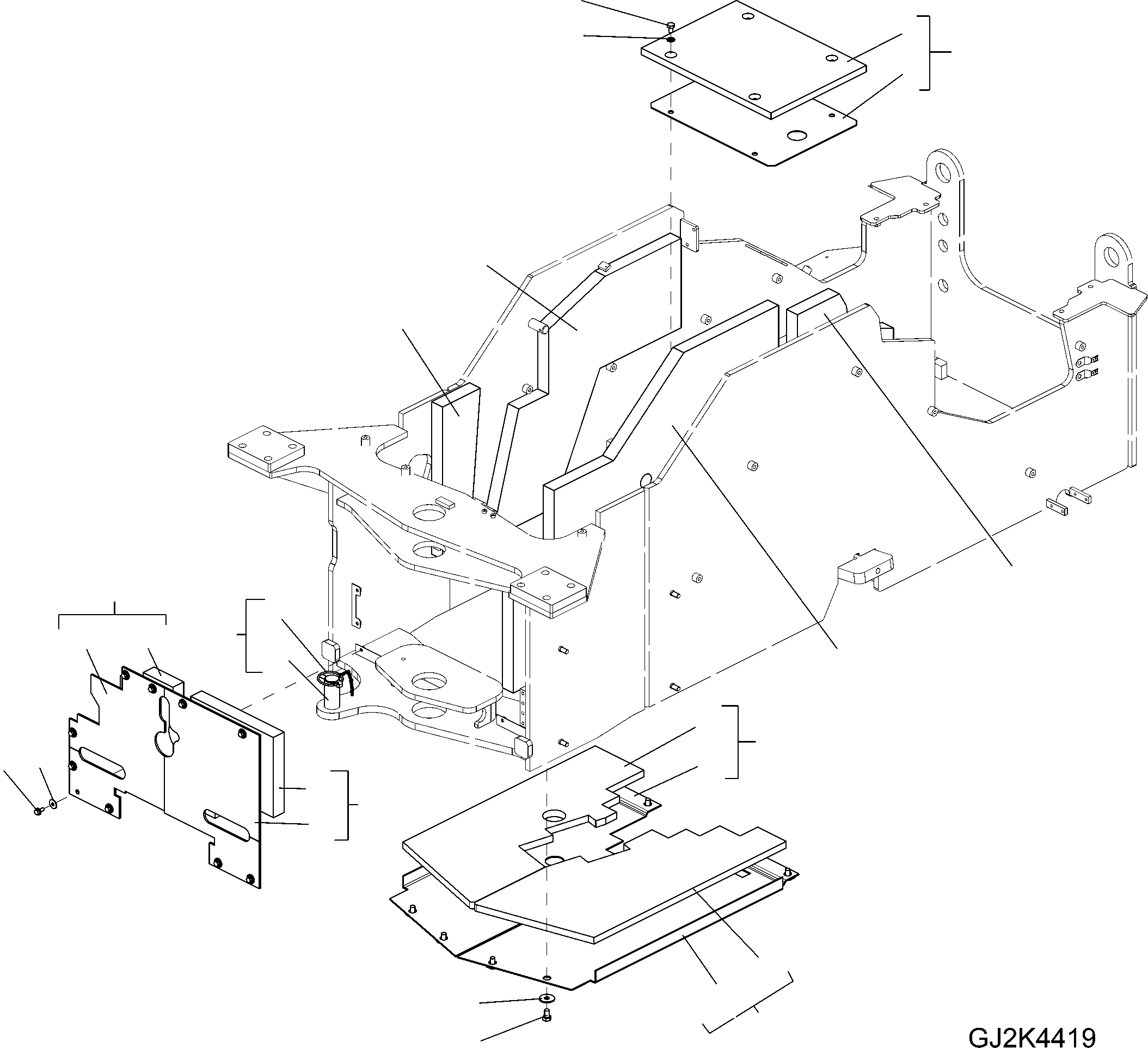 Резиновый элемент 42W-54-26B40 KOMATSU