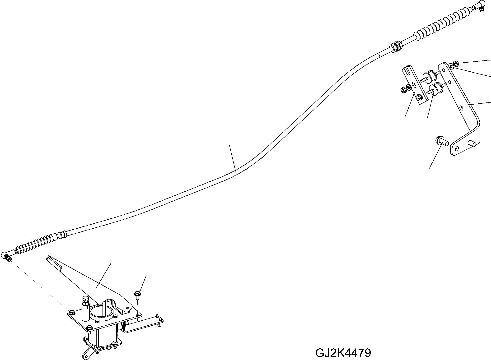 Педаль 42T-43-21050 KOMATSU