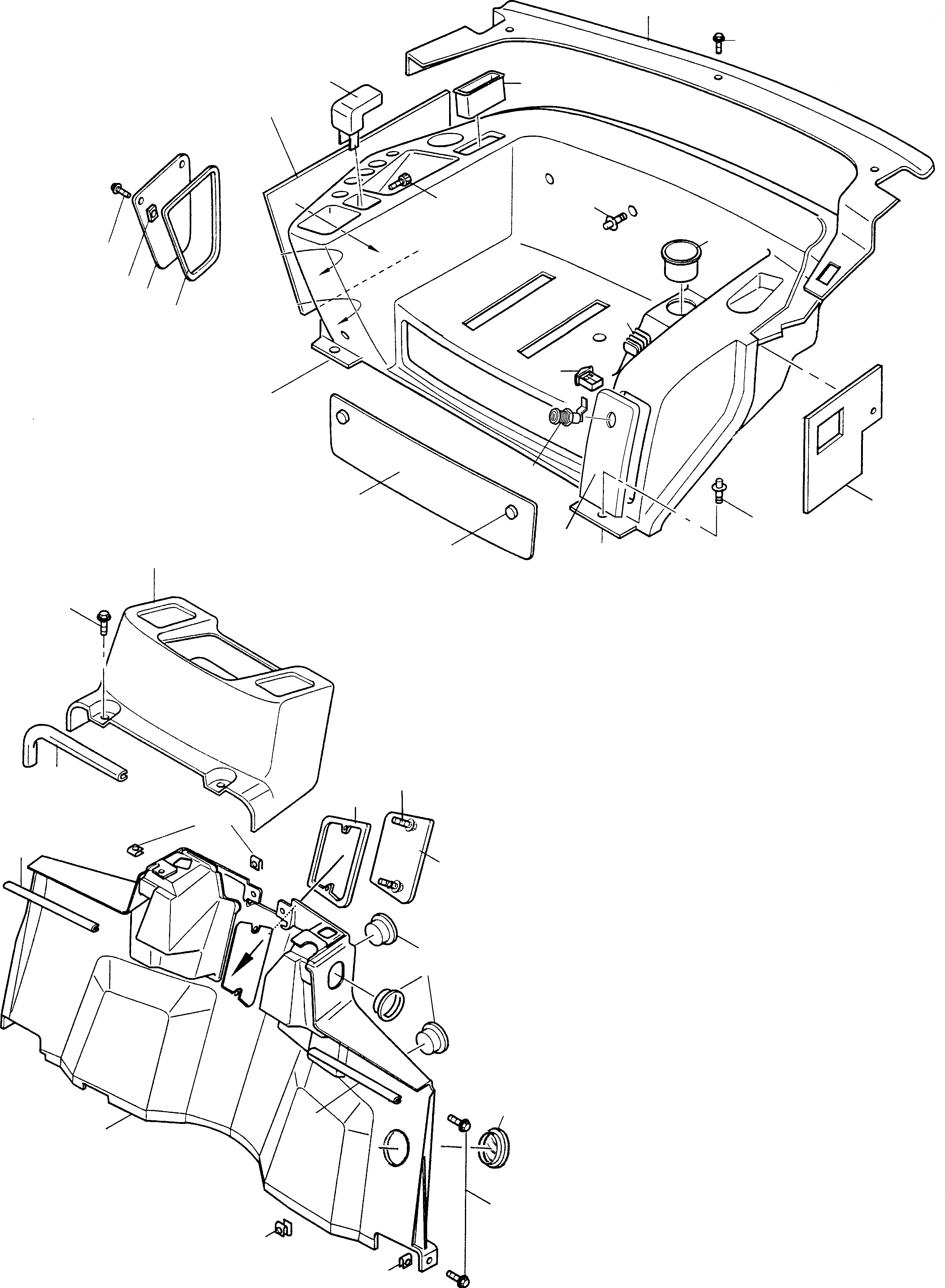 Подлокотник 42U-54-12640 KOMATSU