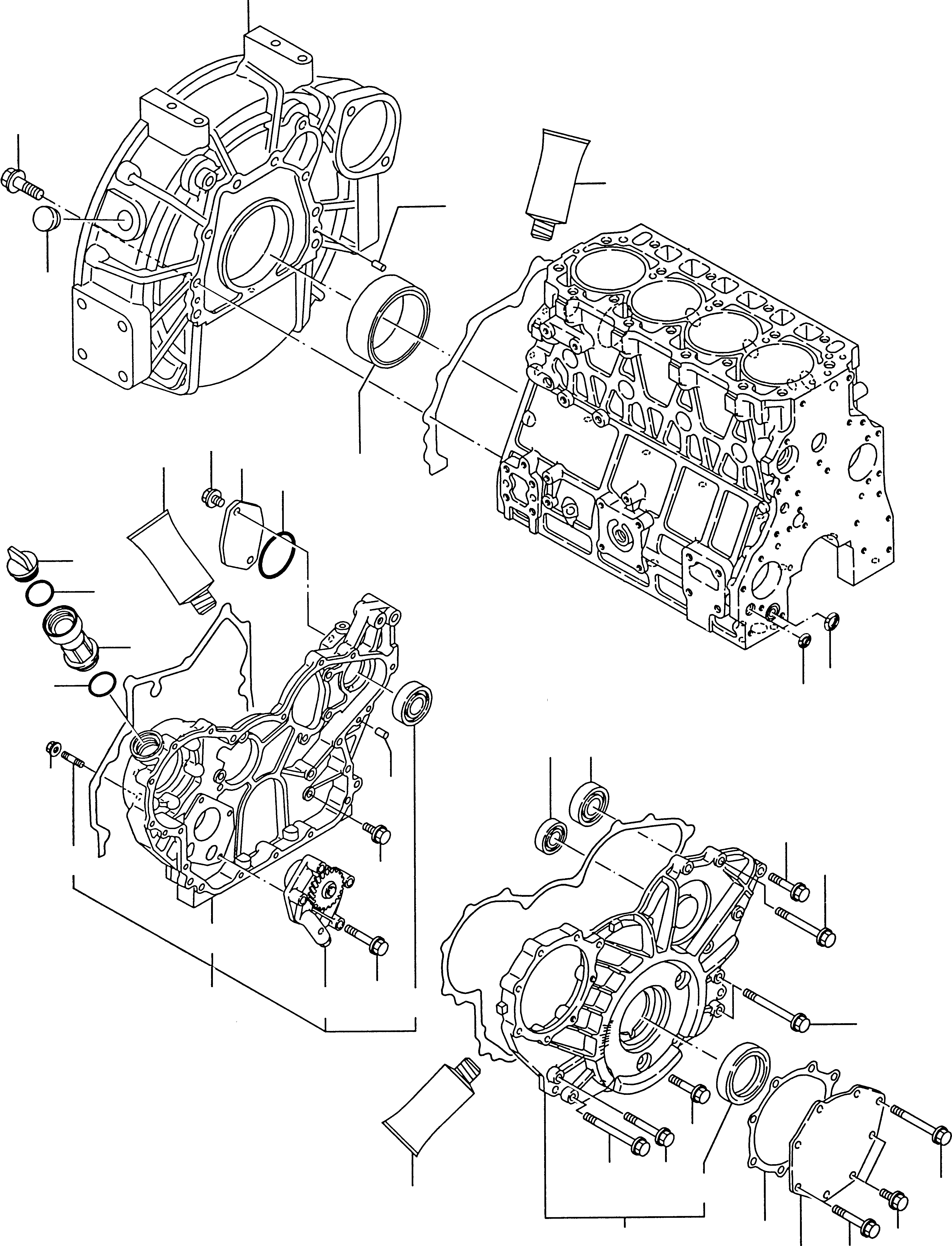 OIL PUMP YM123950-32001 KOMATSU