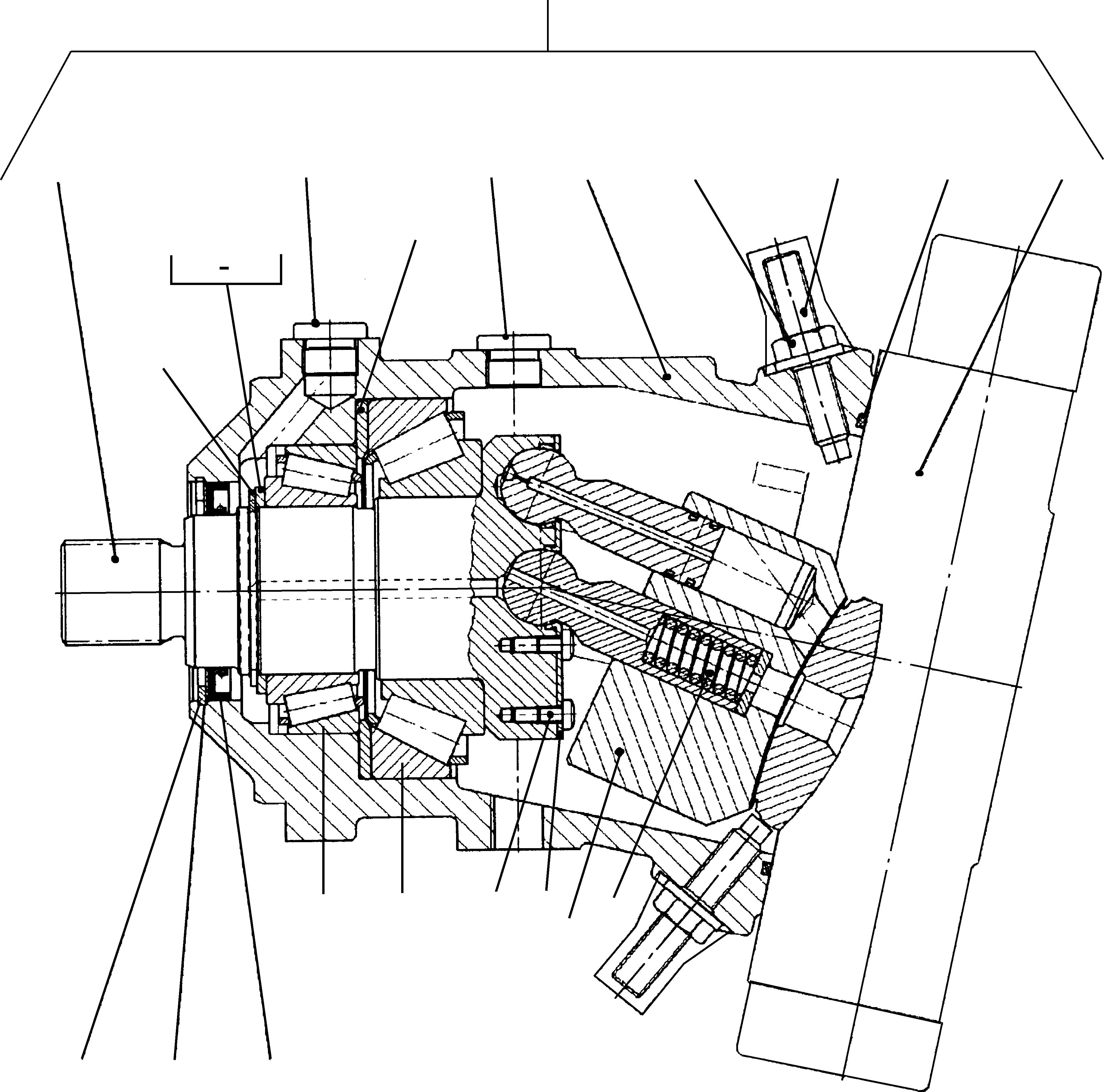 AXIAL PISTON ENGINE 42R-17-12150 KOMATSU