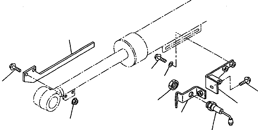 Гайка 01548-01210 KOMATSU