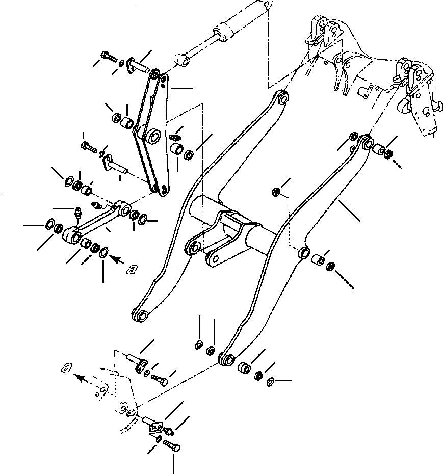 BOOM, LIFT ARM 416-70-A1700 KOMATSU