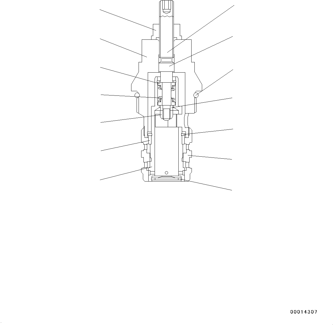 CARTRIDGE ASSEMBLY (\7\UC4094147197) KOMATSU