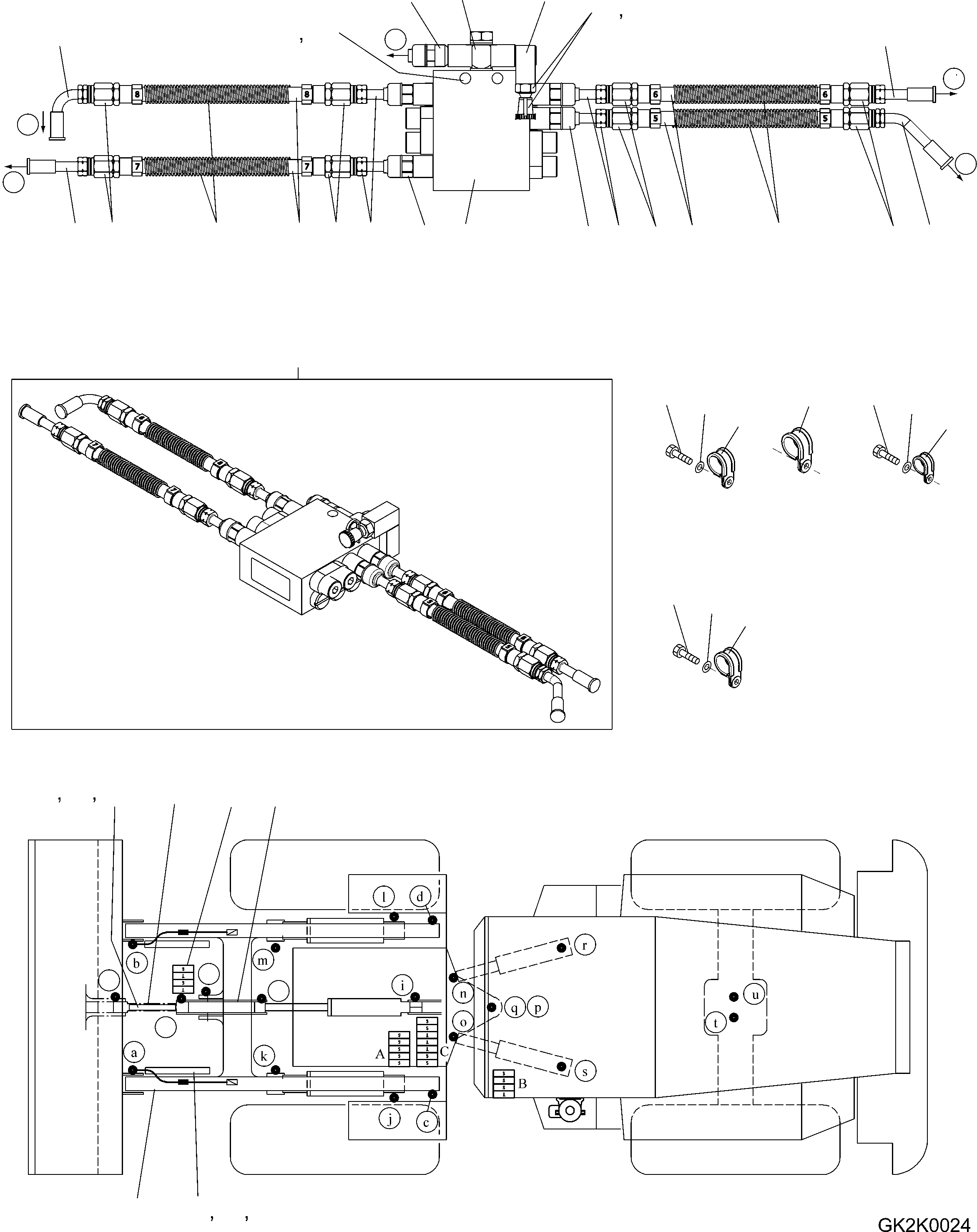 LINK, REWORK 416-S96-H030 KOMATSU