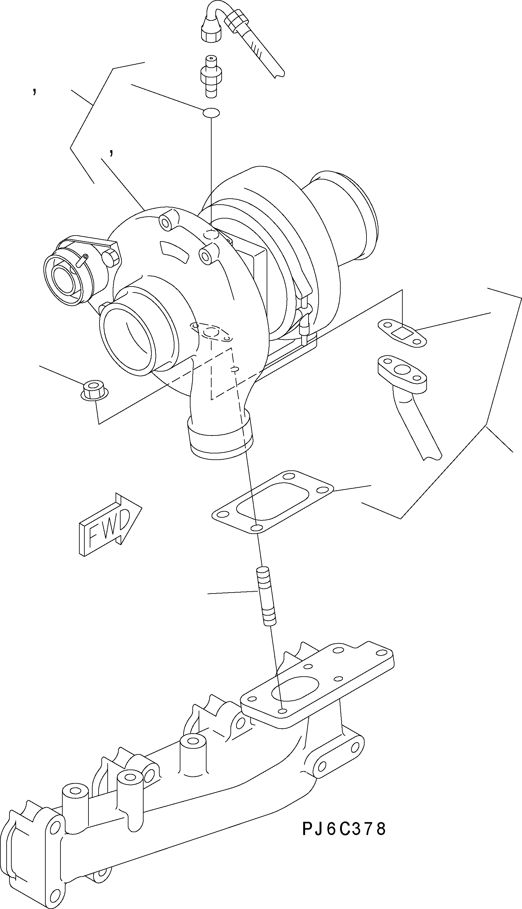 KIT,TURBOCHARGER 6737-81-8091 KOMATSU