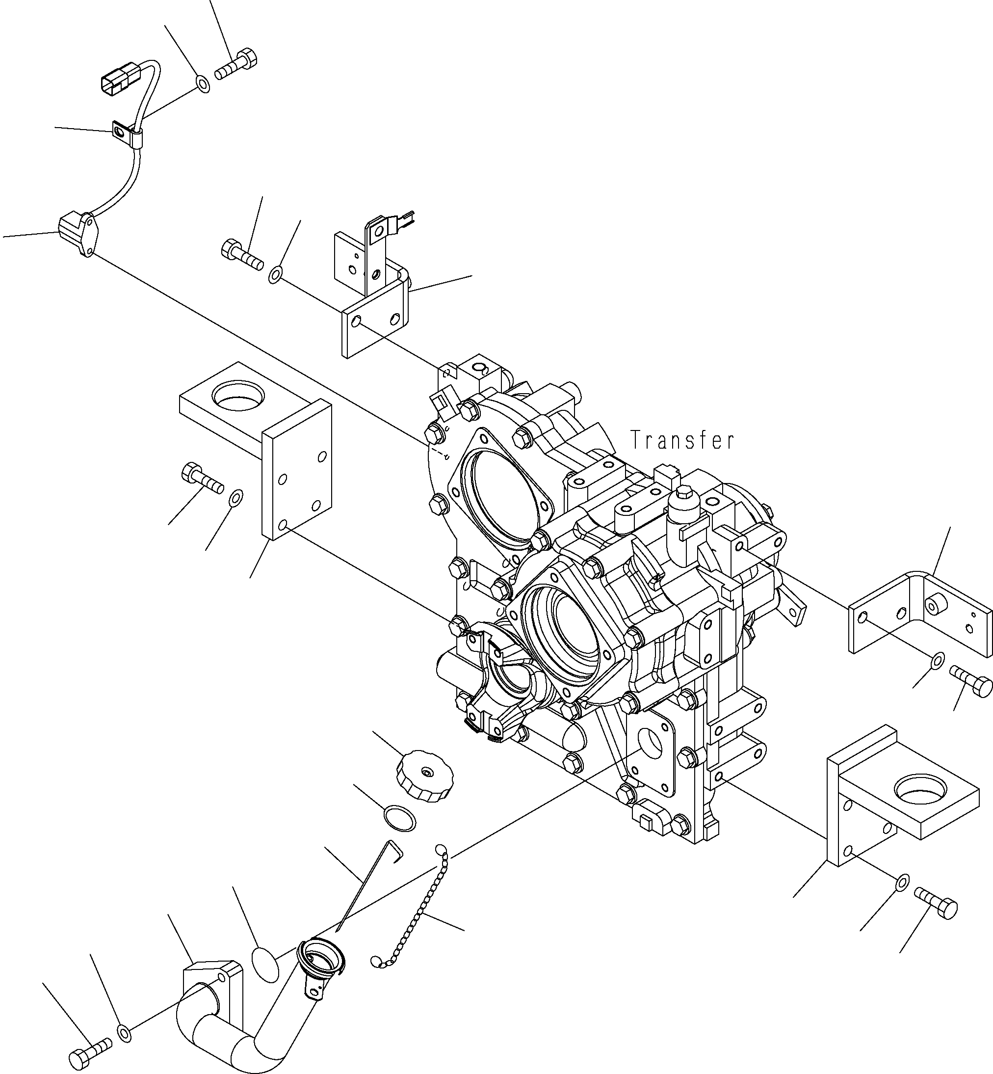 TUBE,FILLER 416-18-32612 KOMATSU