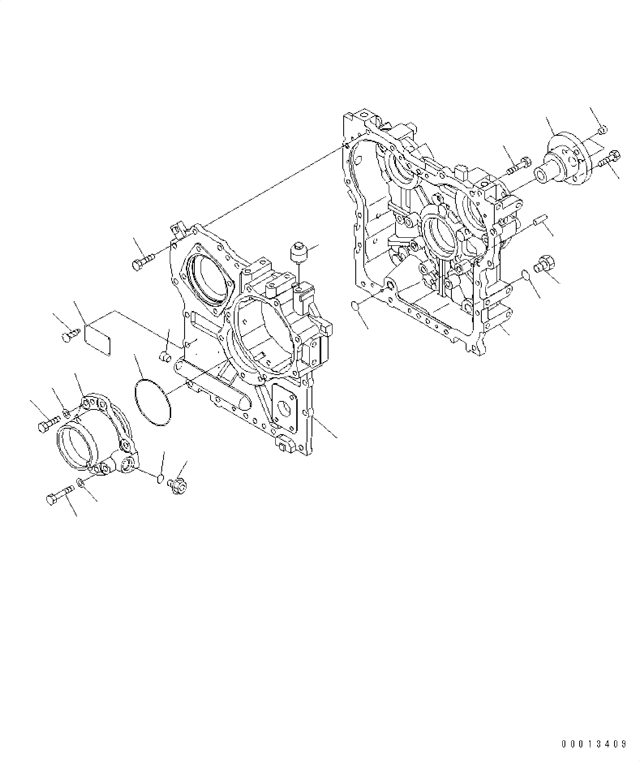 Корпус \0\416-17-31101 KOMATSU