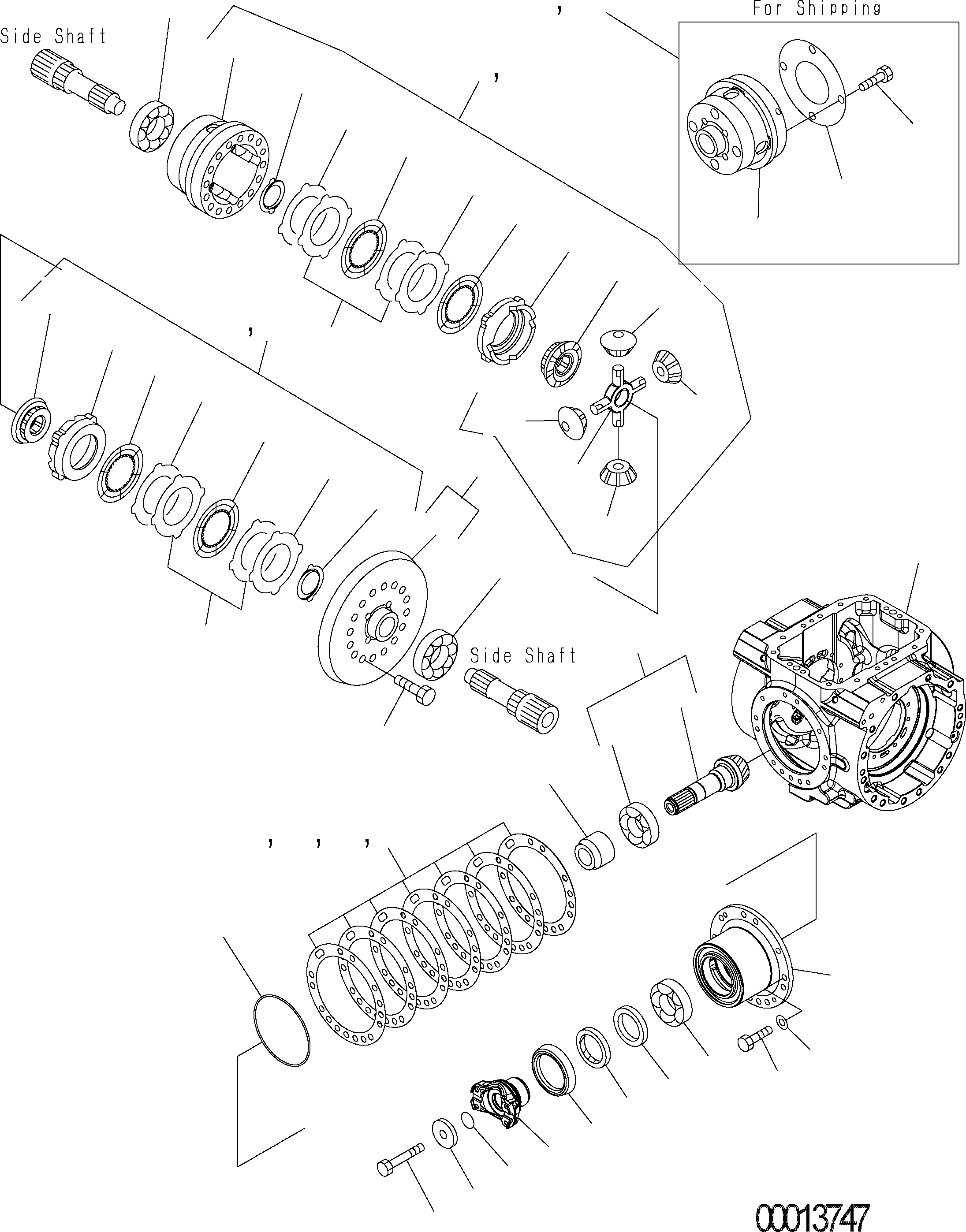 Картер 417-23-33150 KOMATSU