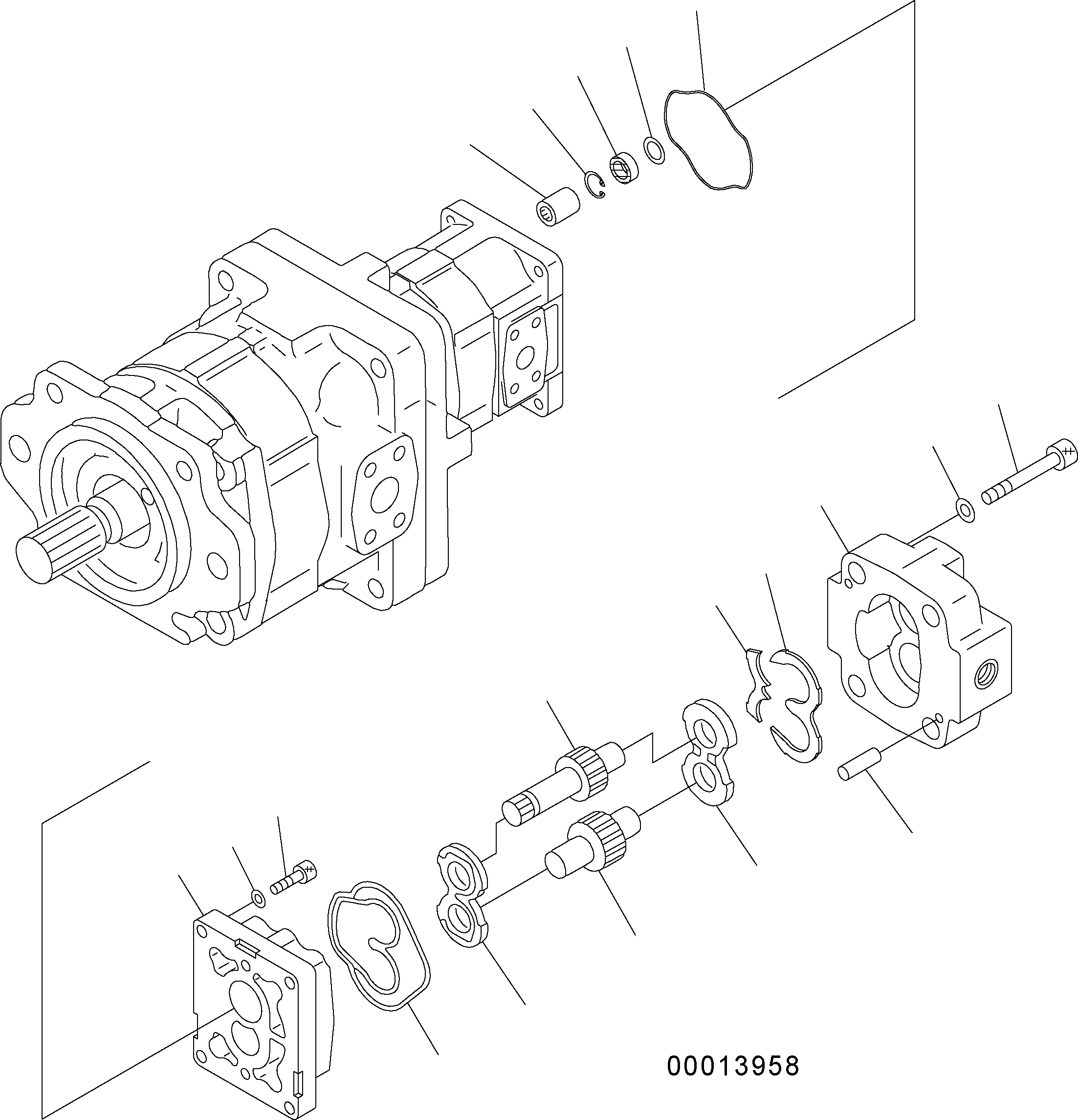 Крышка 705-40-18F30 KOMATSU