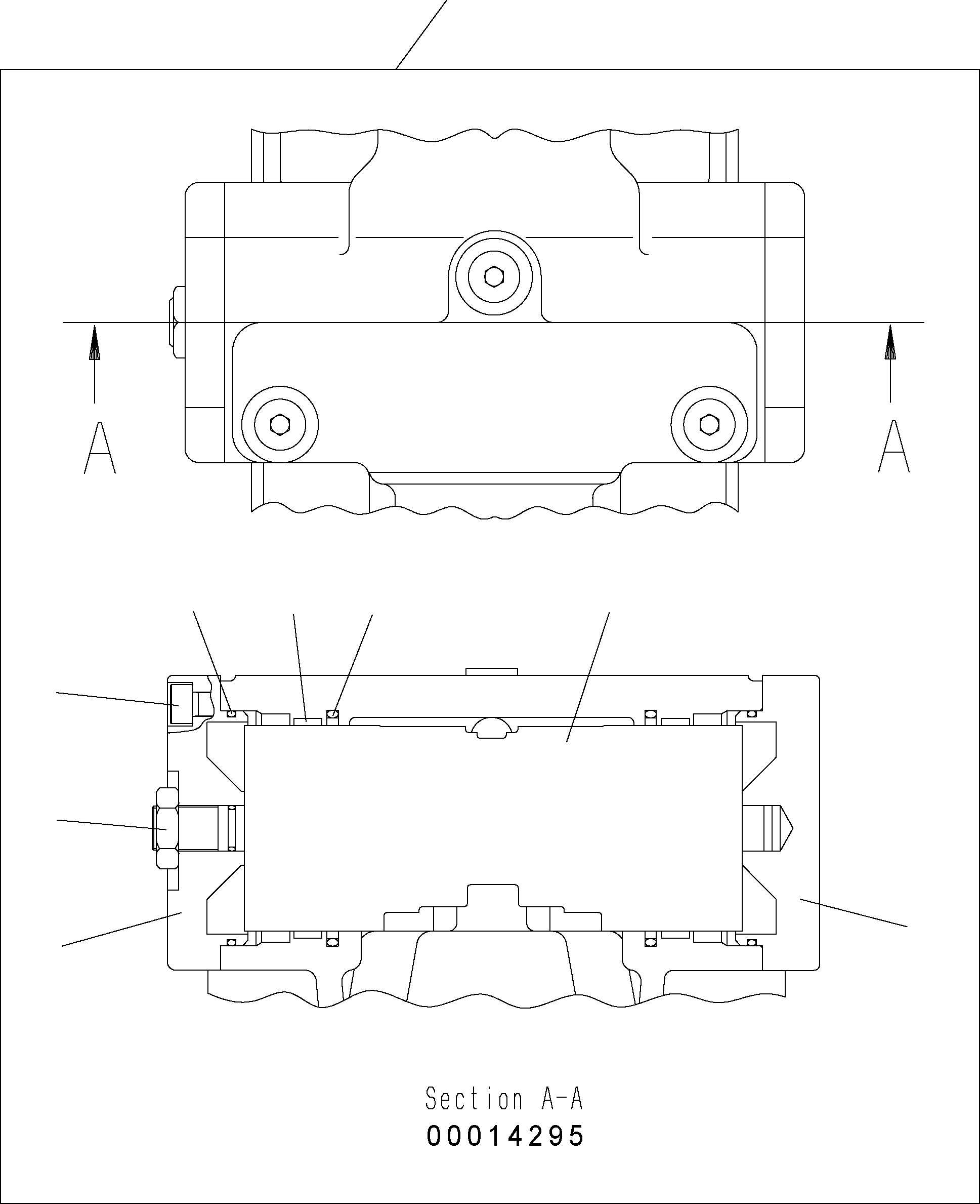 Крышка UC1720248271 KOMATSU