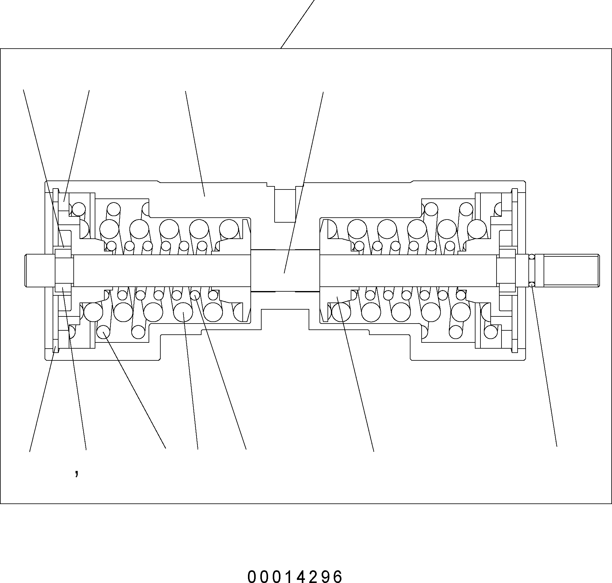 Тяга UC1704492391 KOMATSU