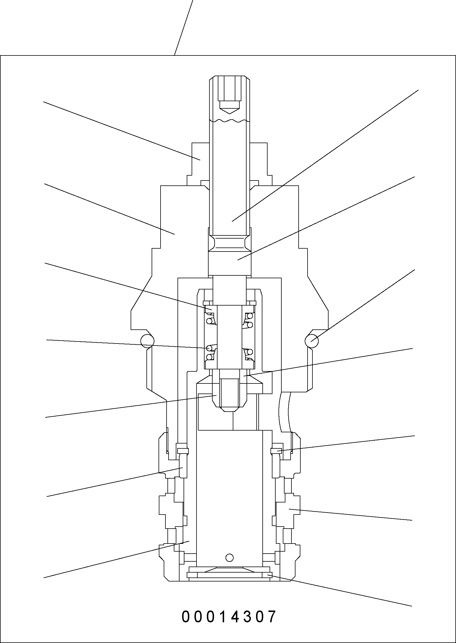 Плунжер UC1709221488 KOMATSU