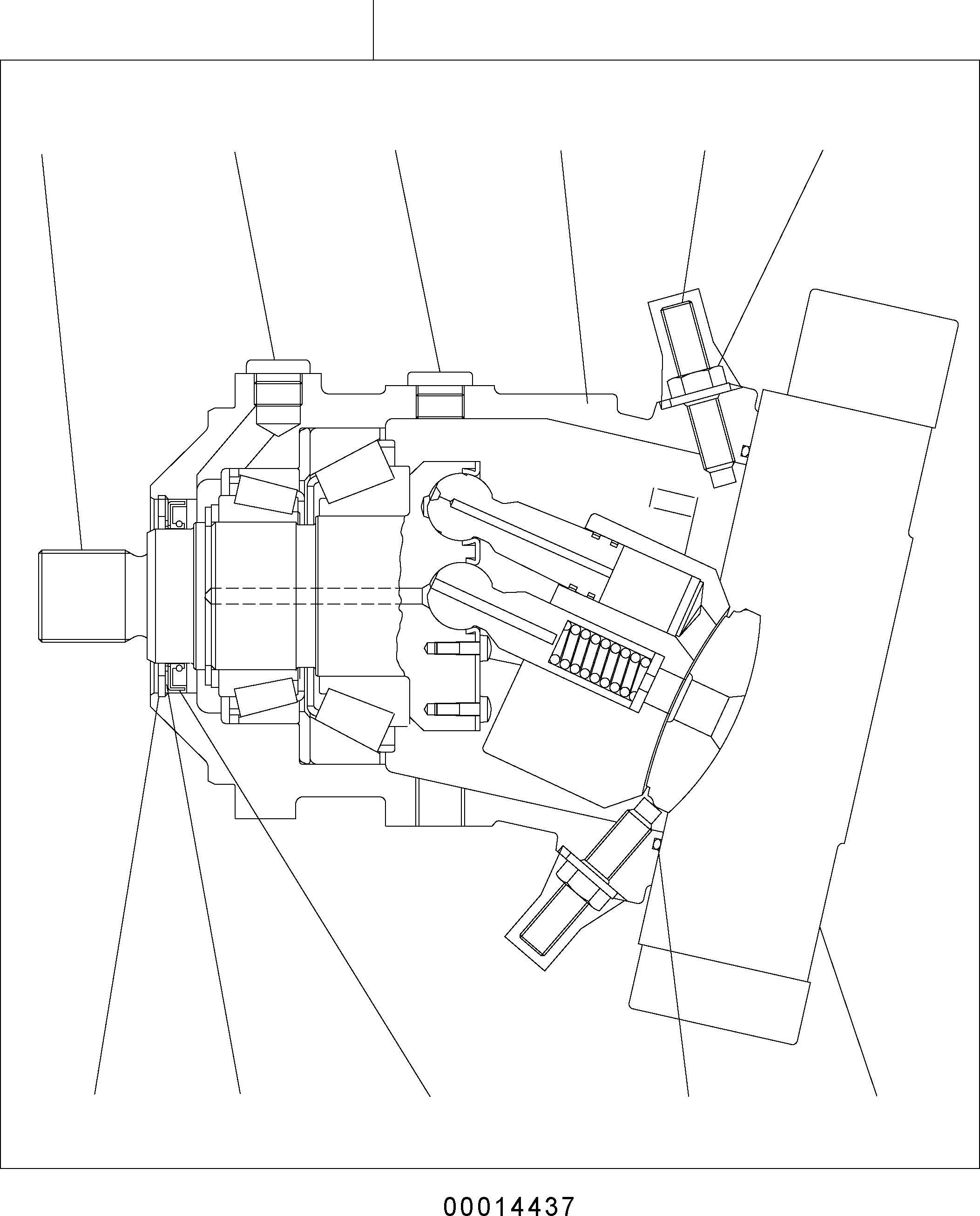 Гайка UC1701524266 KOMATSU