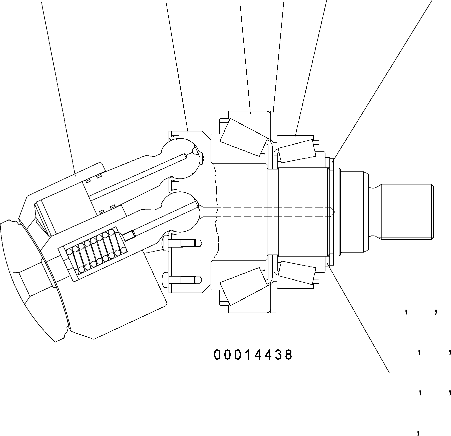 Проставка UC1706515129 KOMATSU