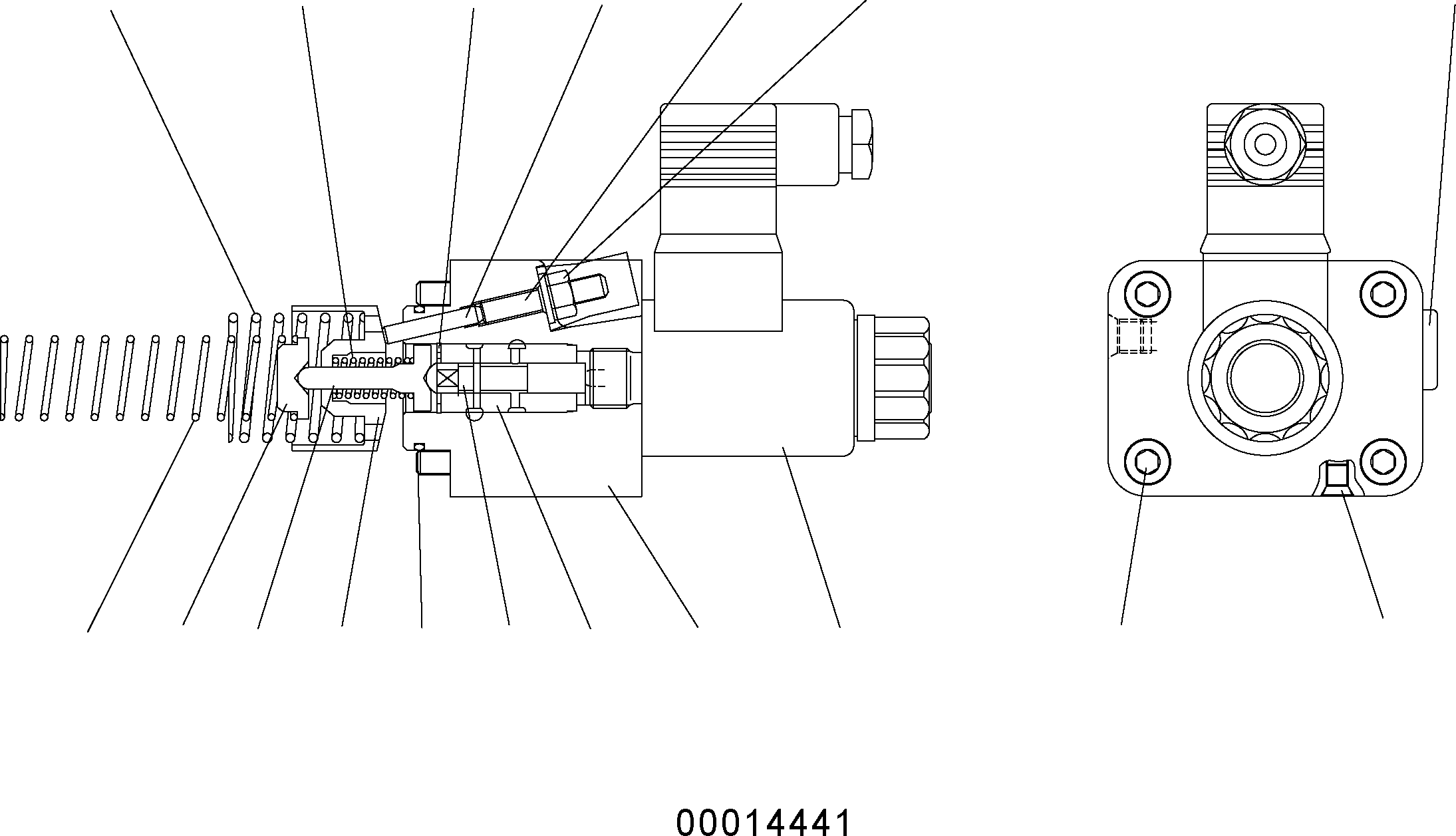 Пружина UC1020245547 KOMATSU