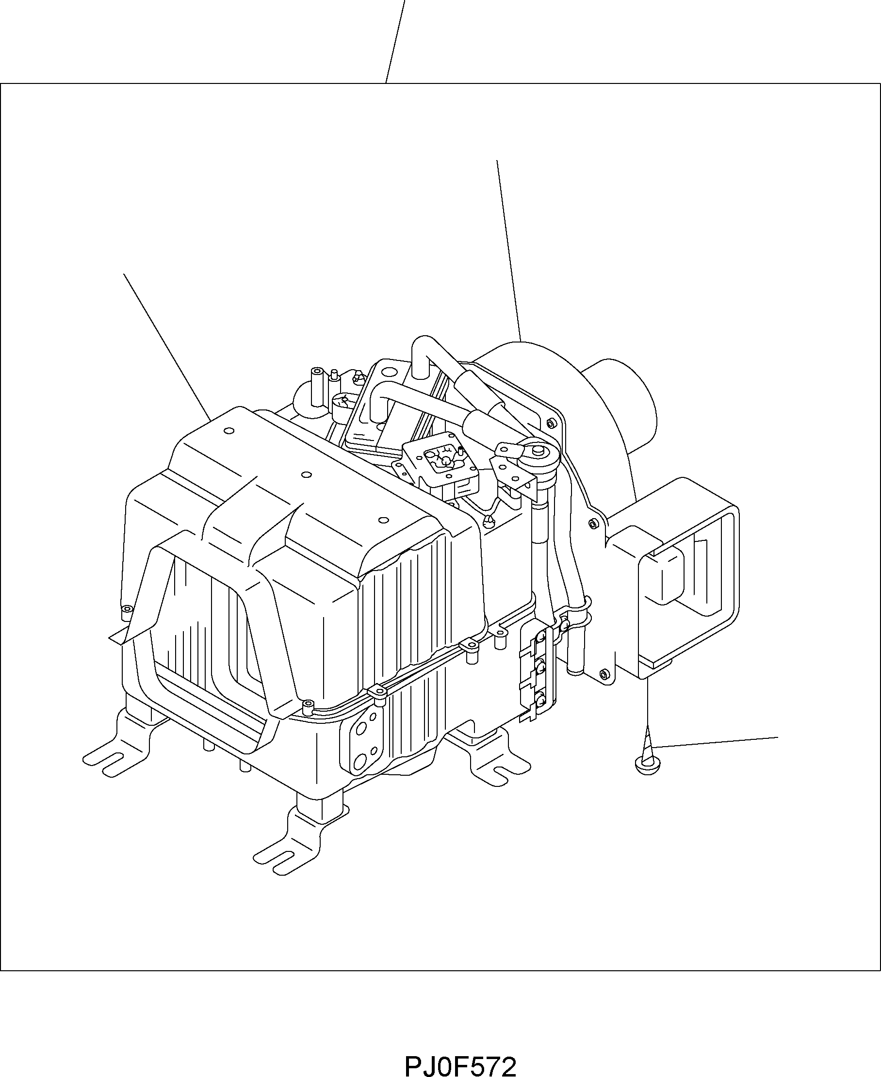 BLOWER ASS'Y ND116300-4631 KOMATSU