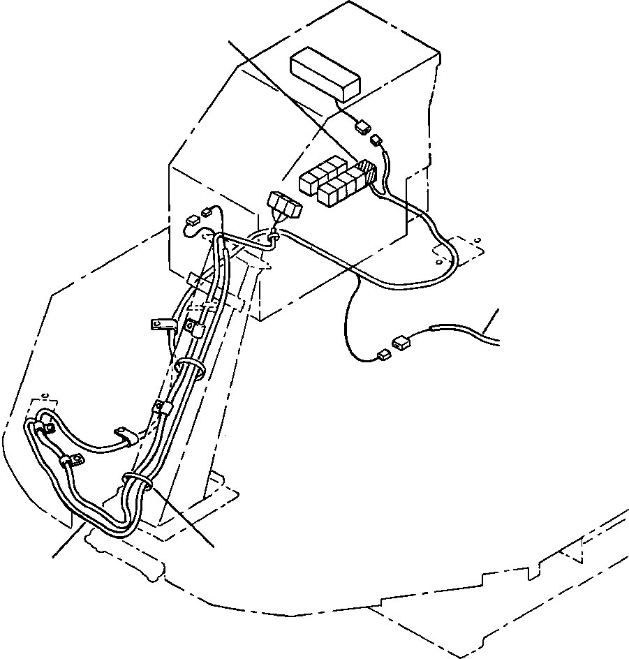 Жгут проводов 417-87-52550 KOMATSU