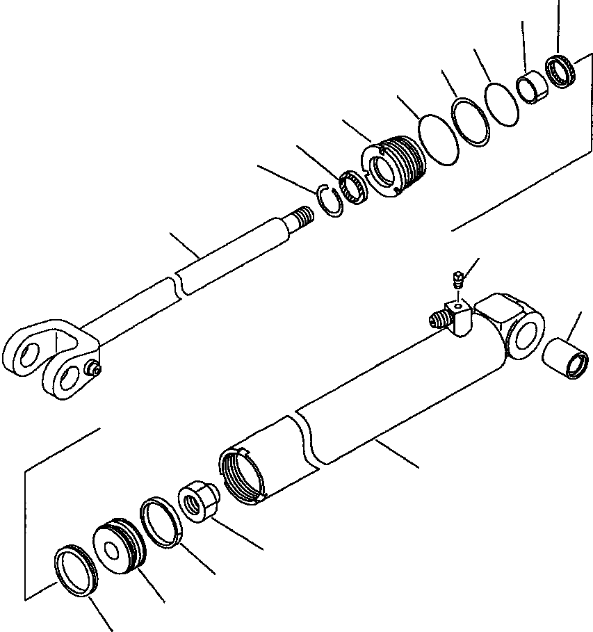 ROD,PISTON, L.H. 707-59-55010 KOMATSU