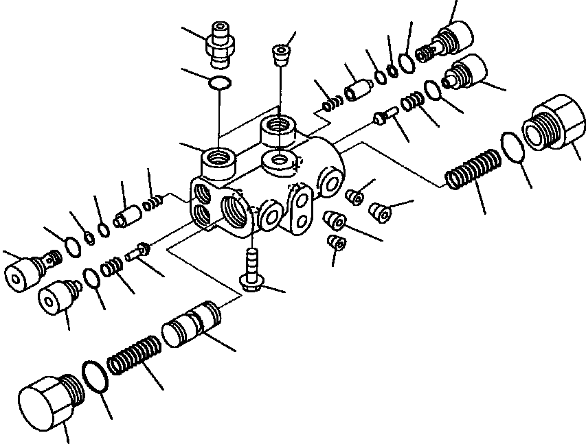 Клапан в сборе 417-04-25400 KOMATSU