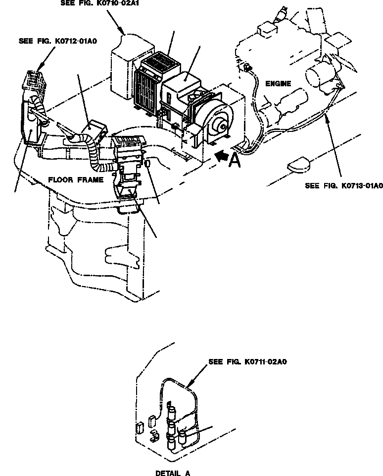 DUCT ASS'Y,AIR 425-07-21151 KOMATSU