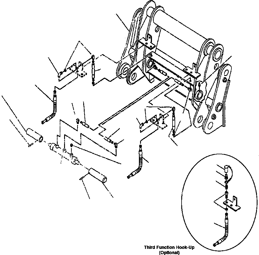 Пружинный штифт 417-U77-A960 KOMATSU