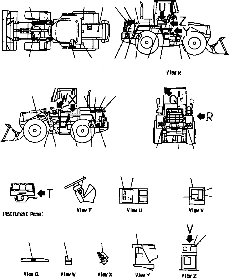 Табличка (ограниченная поставка) 09602-10010 KOMATSU