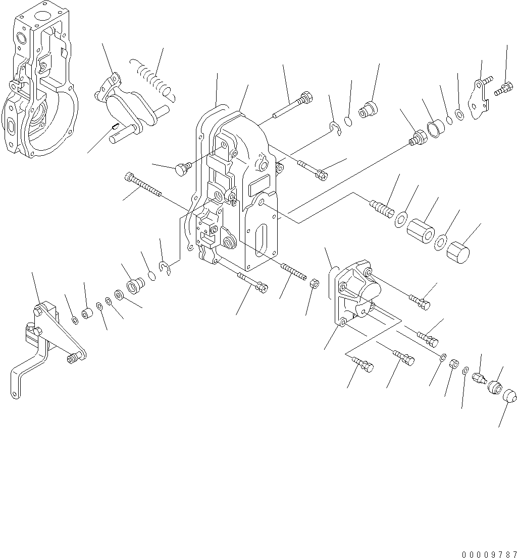 Палец DK154237-11 KOMATSU
