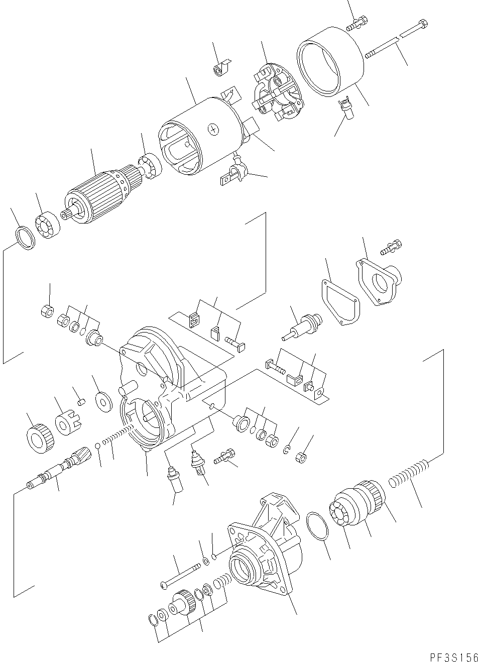 STARTER KIT ND028099-35 KOMATSU