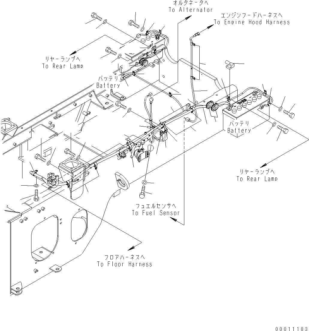 Жгут проводов 418-06-32562 KOMATSU