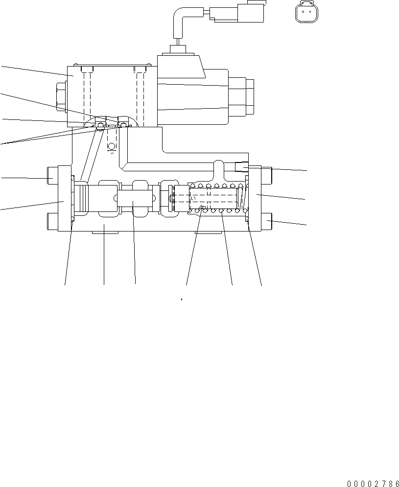 Пружина UC1100532907 KOMATSU