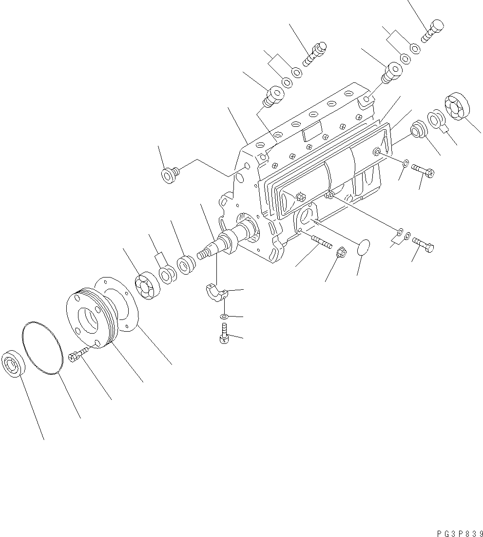 Насос в сборе DK101062-9340 KOMATSU