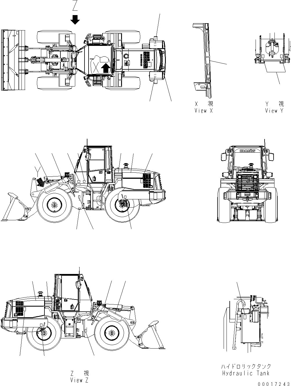 Маркировочная табличка 421-93-H2760 KOMATSU