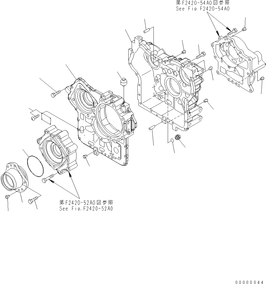 Корпус 418-17-31111 KOMATSU