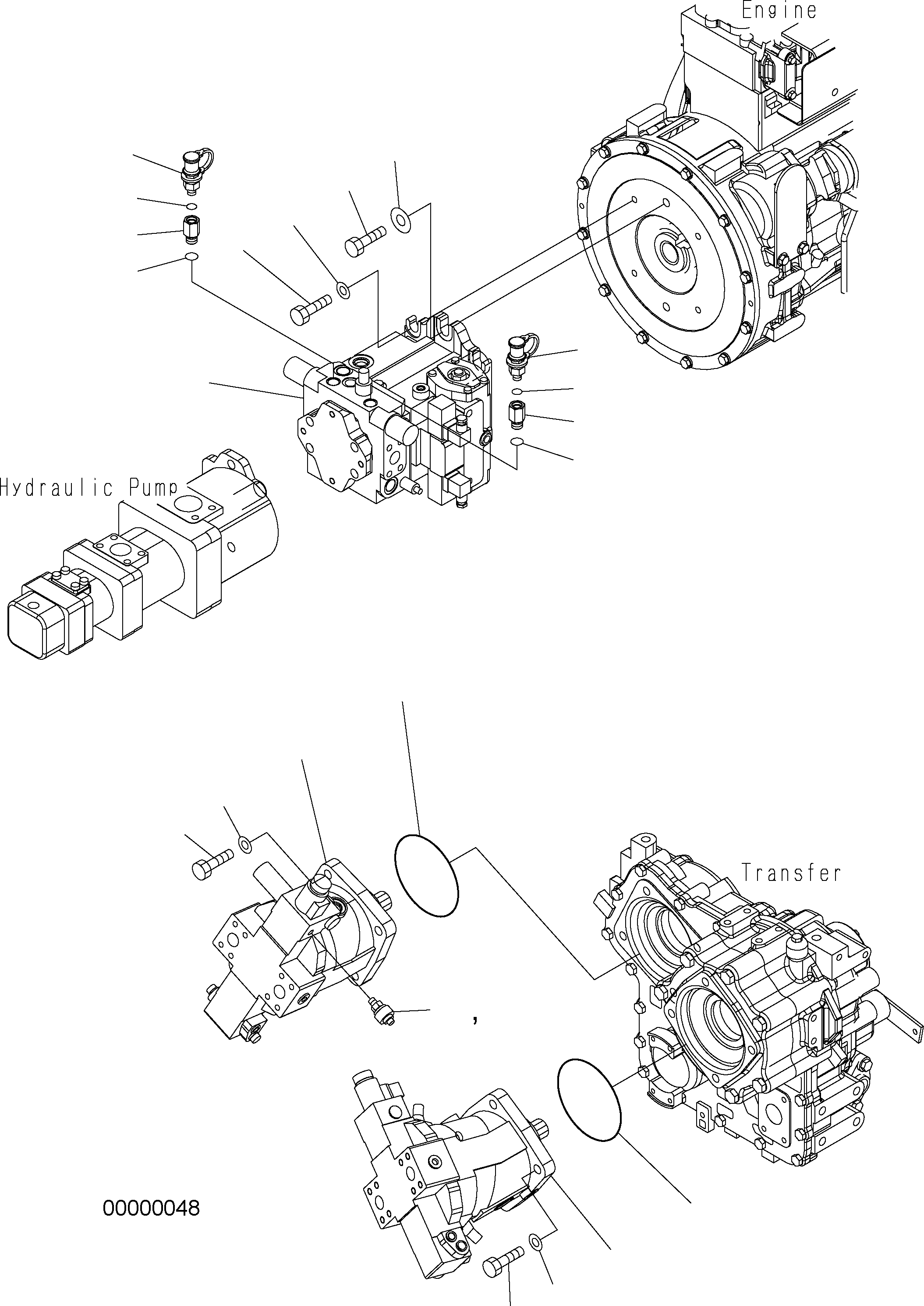 Электродвигатель (418-18-31301) KOMATSU