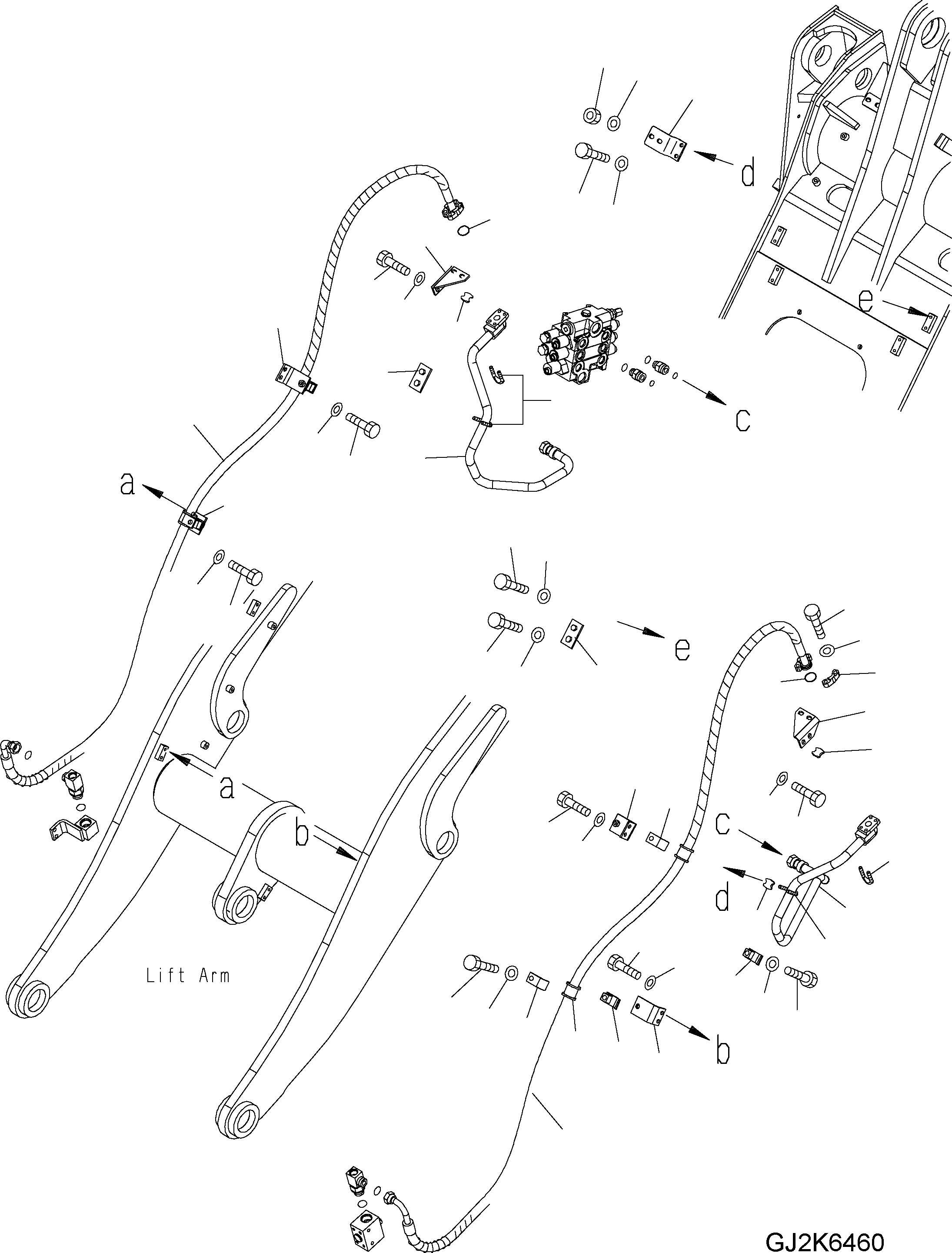 Трубка 418-T81-3141 KOMATSU