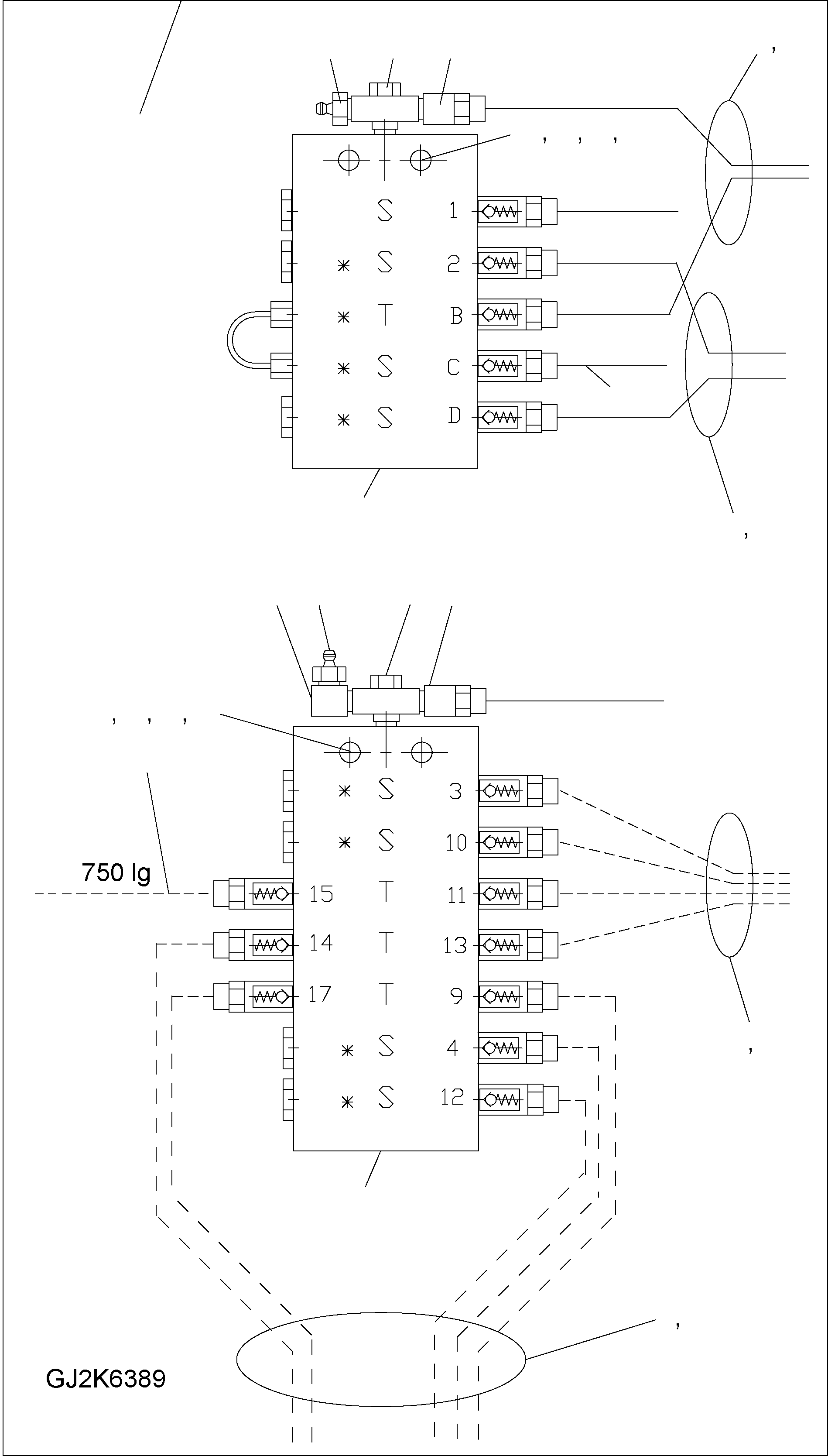 TUBE KIT 418-09-H0360 KOMATSU