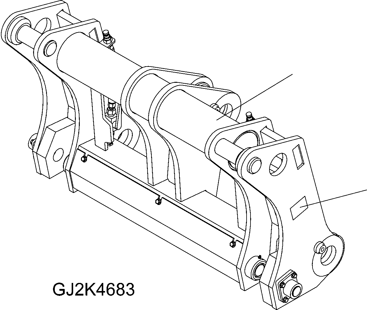 QUICK COUPLER ASSEMBLY 418-70-H2901 KOMATSU